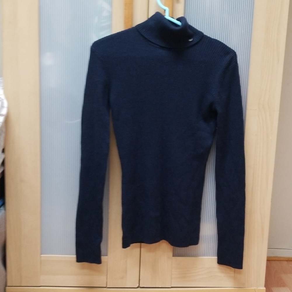 Dark Blue Turtleneck